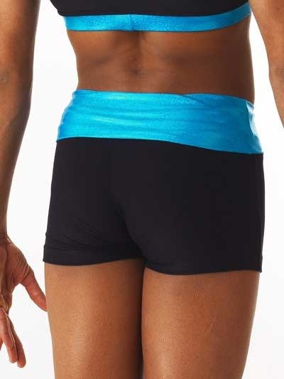 Spodenki gimnastyczne damskie Christian Moreau BICOLORE 360SHMCEINOCEAN