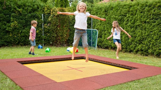 Trampolina Wehrfritz FUN XL "Kindergarten" (94500)
