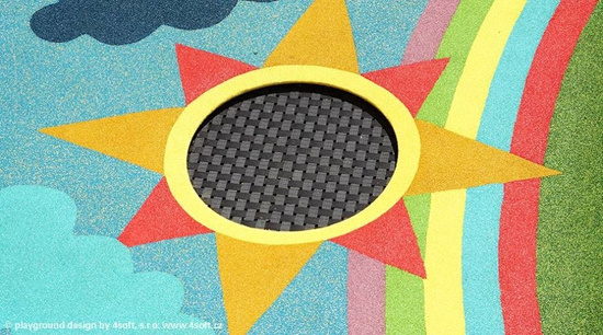 Trampoline Kids Tramp Playground Loop XL (97012)