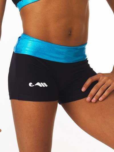 Spodenki gimnastyczne damskie Christian Moreau BICOLORE 360SHMCEINOCEAN