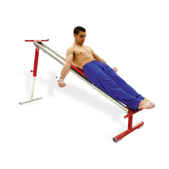 Freestanding muscle-training bench (2261)