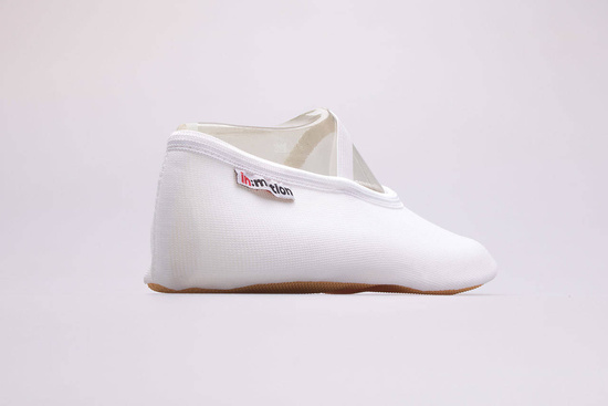 SYDNEY White Gymnastics Slippers by in:motion