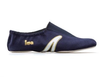 Baletki gimnastyczne IWA 499 granatowe