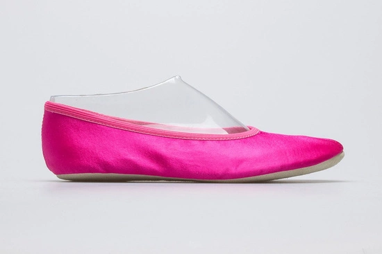 Baletki gimnastyczne IWA 45 cyklamenowe