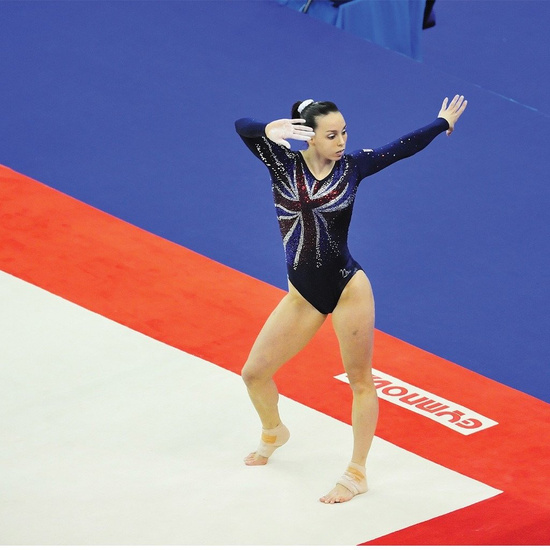 Wyczynowa plansza gimnastyczna LONDON 14x14m - certyfikat FIG (6570)